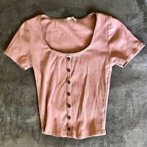 Pink Button Down